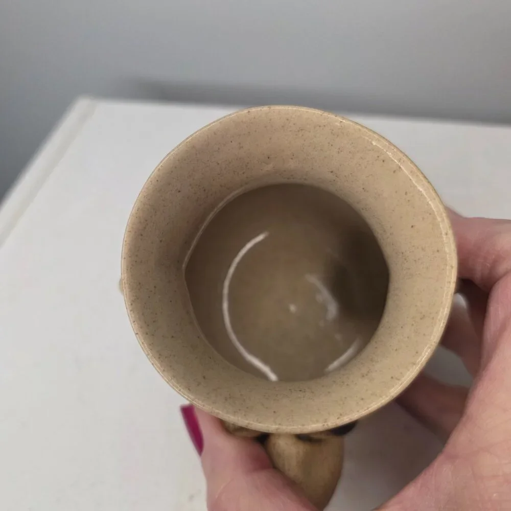 Peter Petrie's Design Pottery Egg Separator Whimsy NWT